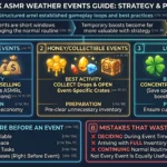 Unbox ASMR Weather Events Guide – What Each Event Changes and How to Prepare